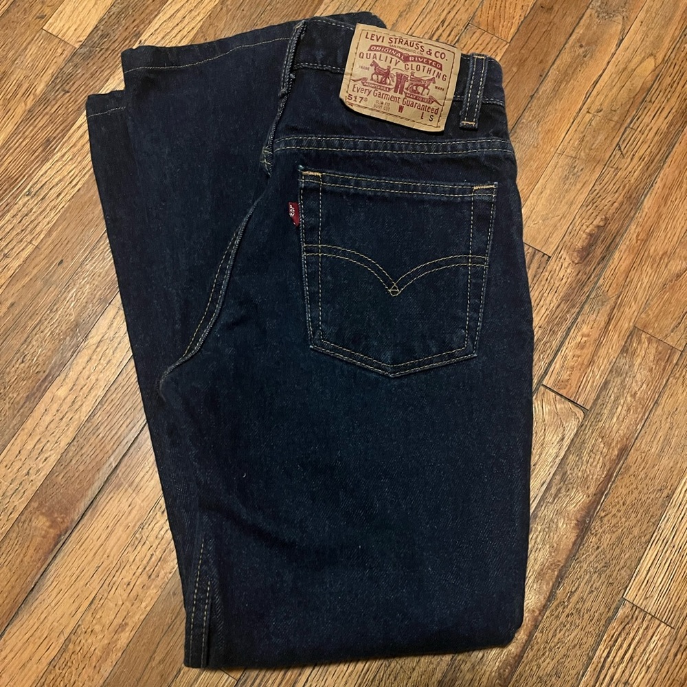 Levi 517 size 3 Jr Short Vintage